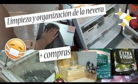 Limpio y organizo mi refigerador + compras | Kittypinky
