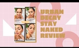 Urban Decay Stay Naked Weightless Foundation TRY ON AND REVIEW
