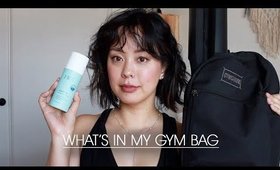 WORKOUT SKINCARE + WHAT'S IN MY GYM BAG | SEREIN WU