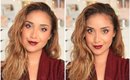 10 Minute Fall Makeup Tutorial w/ Glowing Skin