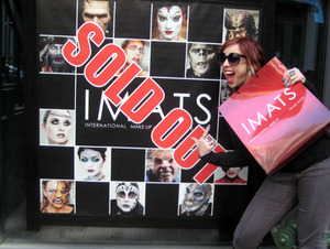 IMATS was sold out...but I'm SO happy I had tickets!