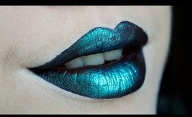 Editorial Winter Ombre Lips Tutorial