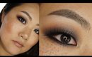 Smoky eyes Feat. Urban Decay Naked Smoky palette on asian monolid eyes I Futilities And More