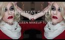 Christmas Glitter Elf Drag Queen Makeup With Glitter Eyebrows Tutorial
