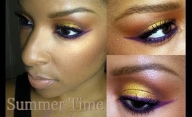 Makeup Tutorial: Summer Party Eyes