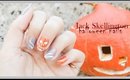 Disney's Jack Skellington Halloween Nails ● Nail Art