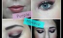 Smoked Out Purple Makeup Tutorial | Just Me Beth