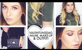 VALENTIJNSDAG LOOK ♡ MAKE-UP, HAAR & OUTFIT