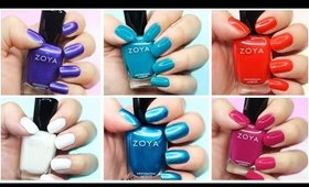 ZOYA Swatches| Paradise Sun & Island Fun Collection