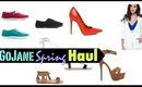 HAUL: GoJane Spring Fashion + Try Ons (Lots of Shoes!)