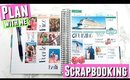 Scrapbooking Plan With Me in my Erin Condren Life Planner for my Cruise, Memory Keeping Plan With Me