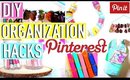 10 ROOM ORGANIZATION HACKS | Pinterest Inspired