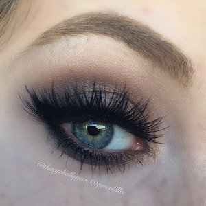 This pairs along AMAZINGLY with black lipstick!! 
For full details you can check out my blog, Instagram, or YouTube video for this.

Blog: http://theyeballqueen.blogspot.com/2015/10/smokey-black-makeup-tutorial.html

Youtube:https://www.youtube.com/watch?v=mcY55K4yzoM

Instagram: Thaeyeballqueen