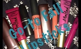 Go-to Fall Lipsticks