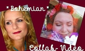 *Collab-Video i.s.m BeautyCutieStyle* Bohemian look Make-up Tutorials ByMerel