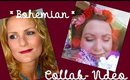 *Collab-Video i.s.m BeautyCutieStyle* Bohemian look Make-up Tutorials ByMerel