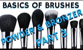 Must Have Makeup Brushes for Powder & Bronzer | MAKEUP TUTORIAL FOR BEGINNERS - mathias4makeup