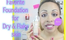 My Favorite Foundation for DRY & FLAKY Skin | Tutorial