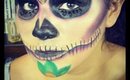 SugarSkull Inspired Make Up || Halloween