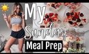 HEALTHY MEAL PREP (vegan) //Easy + Affordable// MY MACROS 2018