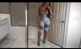 New Jeans Try On Haul 2017 | MISSSPERU