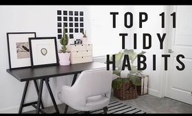 11 TIDY HABITS for Back to School + Your Home Office | ANN LE