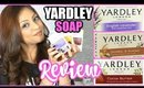 YARDLEY SOAPS REVIEW! │ BAR SOAPS FOR SENSITIVE SKIN & ECZEMA! │MY HONEST REVIEW - HIT OR MISS?!