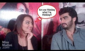 Sonakshi Sinha and Arjun Kapoor Show Us Their Tevar!