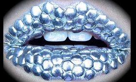 Silver Lips & Armoured Lip Art ft Sugarpill, OCC & Eye Kandy