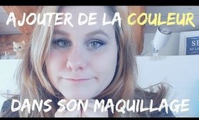 AJOUTER DE LA COULEUR DANS SON MAQUILLAGE : doré et bleu