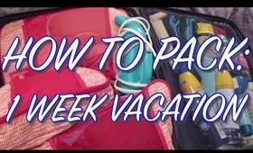 PACKING VLOG! What I Packed for Week-Long Caribbean Vacation