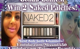 Naked 2 Palette Collab Giveaway w/MissMl350
