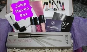 May 2014 Julep Maven Box - Plie Wand Demo & First Impressions