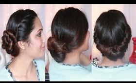 3 Simple & Easy 3 Minutes Bun Hairstyle