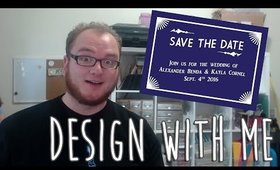 Design with Me | Wedding Save the Date