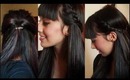 3 different easy half updos | 3 semi recogidos fáciles