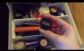 Makeup storage/collection 2014