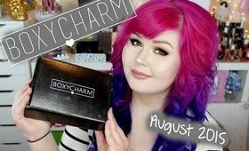 Boxycharm Unboxing & Review | August 2015