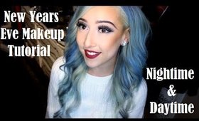 New Years Eve Makeup Tutorial | Dramatic Glitter Smokey Night Time/ Day Time Look