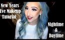New Years Eve Makeup Tutorial | Dramatic Glitter Smokey Night Time/ Day Time Look