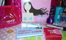 ☼ Ipsy July 'Beach Beauty" 2013 Glam Bag ☼