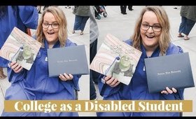 College as a Disabled Student: Community & Univeristy Experience | heysabrinafaith