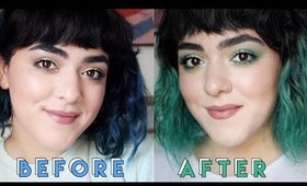 Mixing Overtone Colors | Dyeing My Hair Green