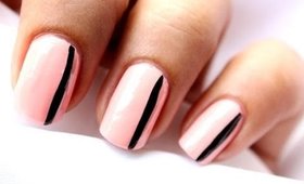 In 4 easy Steps - Quick Manicure! Easy nail designs & Nail art mani