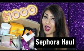 HUGE $1000 Sephora VIB Haul 2017