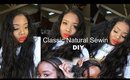 ♡ NATURAL SEWIN Tutorial Ft. Ondibu Hair + Review!