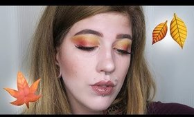 FALL LEAVES EYE LOOK