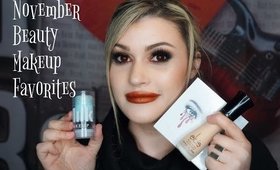 November 2016 Beauty and Makeup Favorites