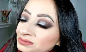 Cool toned makeup look for the Holidays!