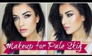 Glamorous Makeup for Pale Skin | Rosanna Pierce
